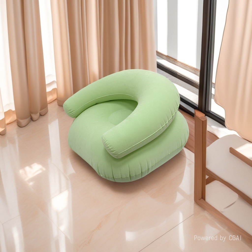 Inflatable sofa bed, lazy folding sofa chair, multi-functional, comfortable and portable