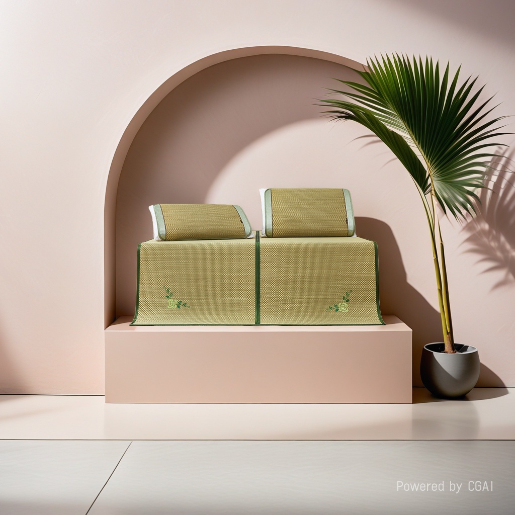 厂家家用草席天然兰草席加厚加密折叠凉席学生单人草席编制席子