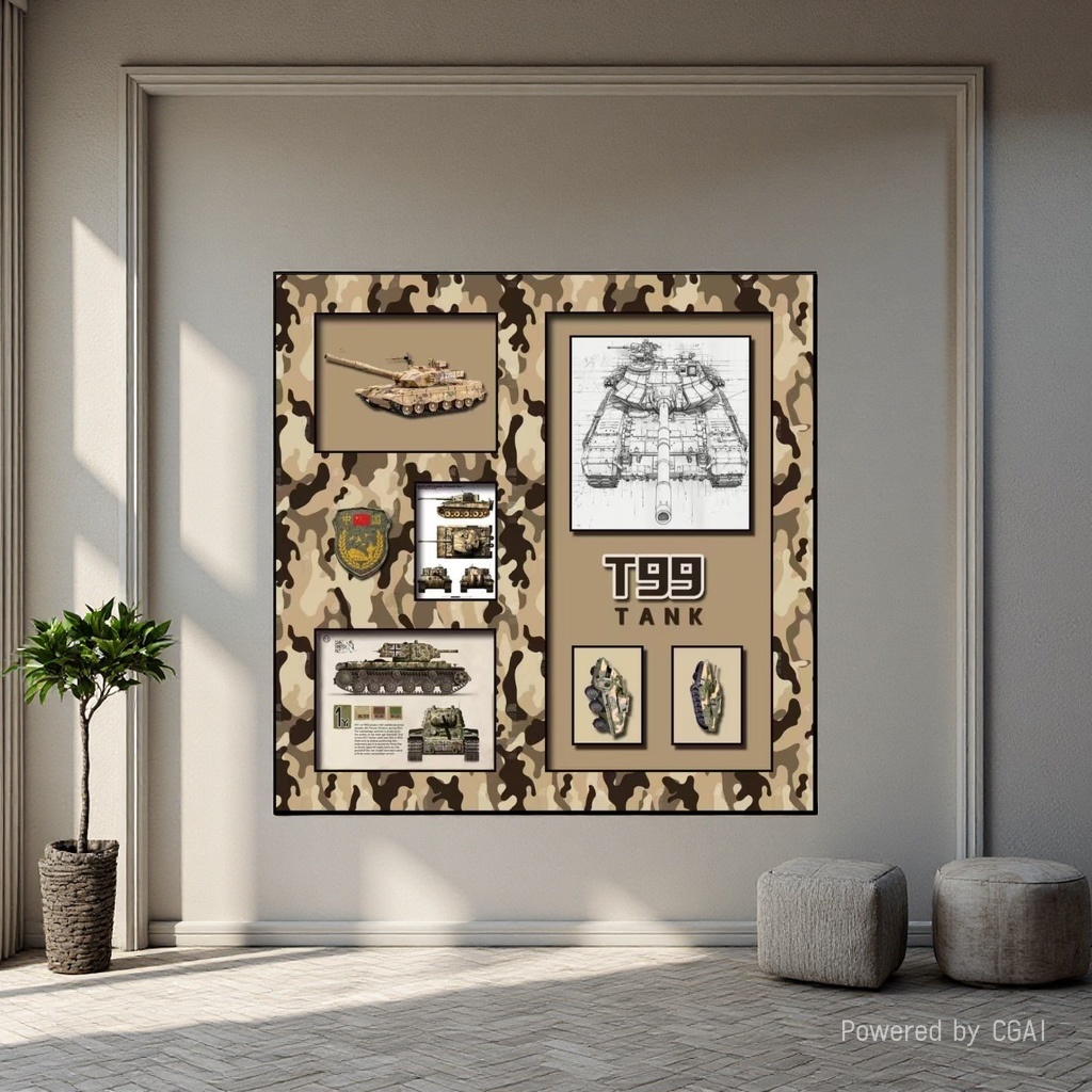 装饰画/装饰画穆斯林/挂画/毛毡装饰画/壁画挂画钻产品图
