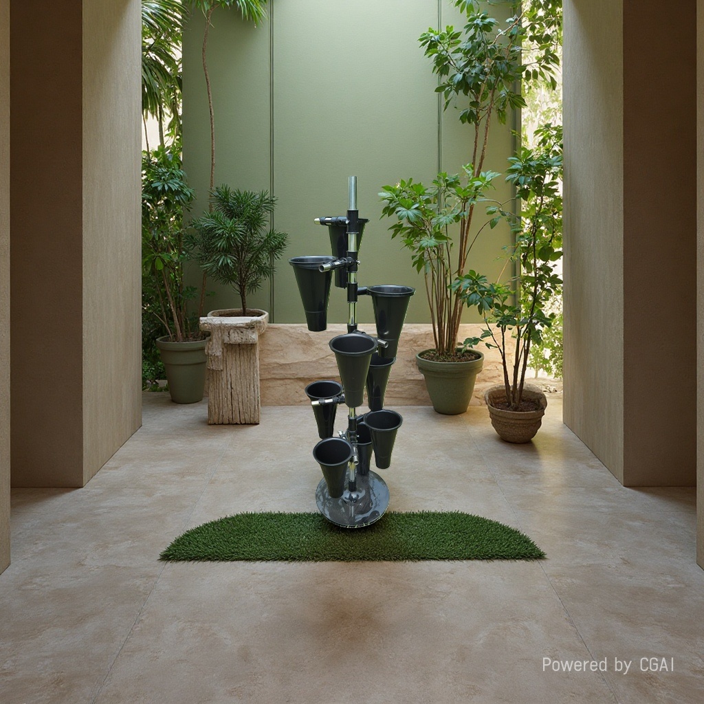 The stainless steel flower stand can be retracted and extended. The flower stand, storage rack and display rack can be customized according to the size