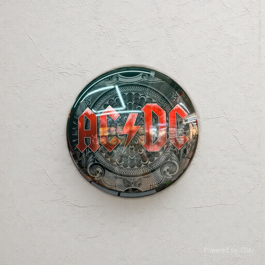 ACDC banda circular metal emblema serie marina pintura decorativa pintura decorativa de moda moderna para el hogar Application Scenario