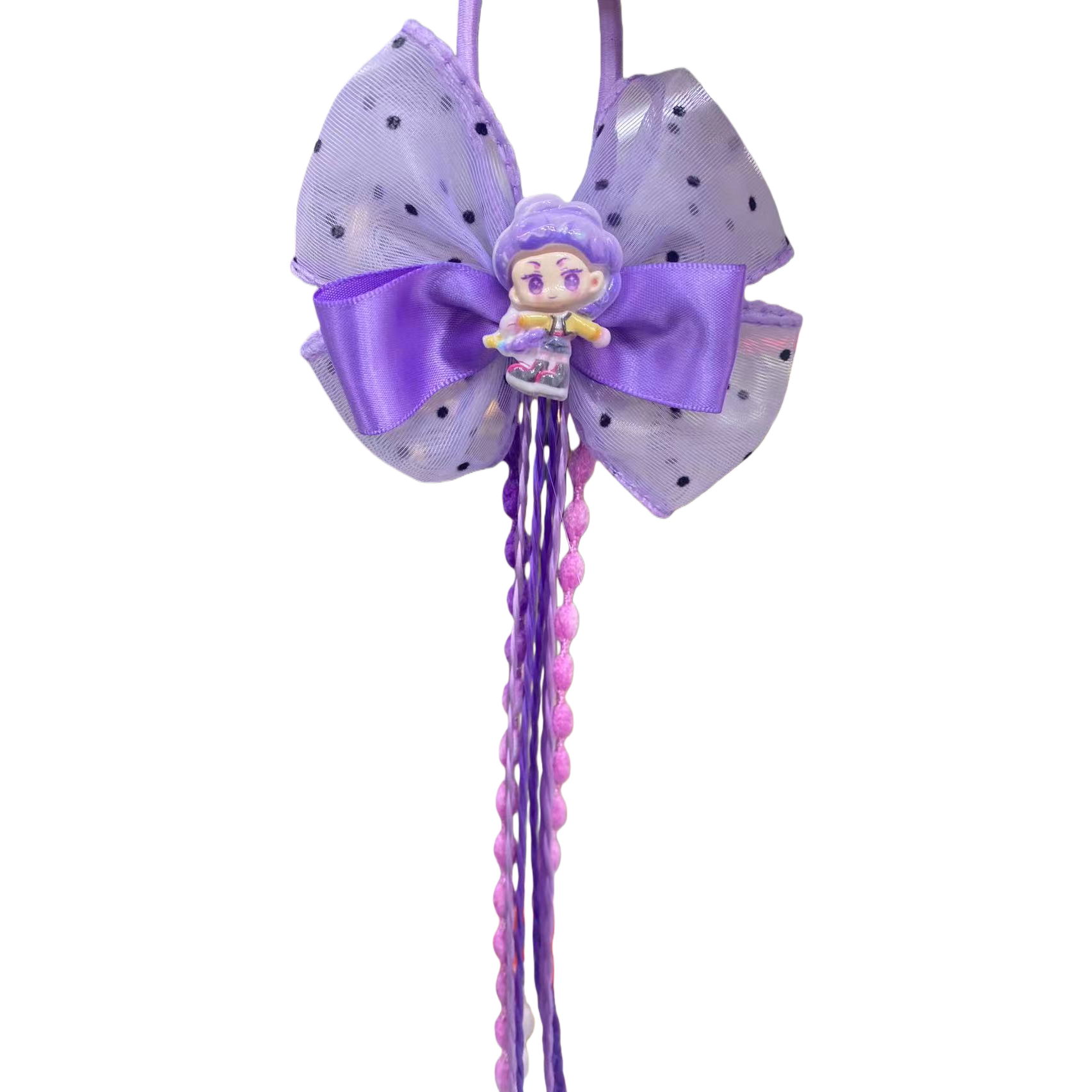 Children's hair accessories, headwear, cartoon cotton hooded crown hair clips, summer baby and mother products Item Picture