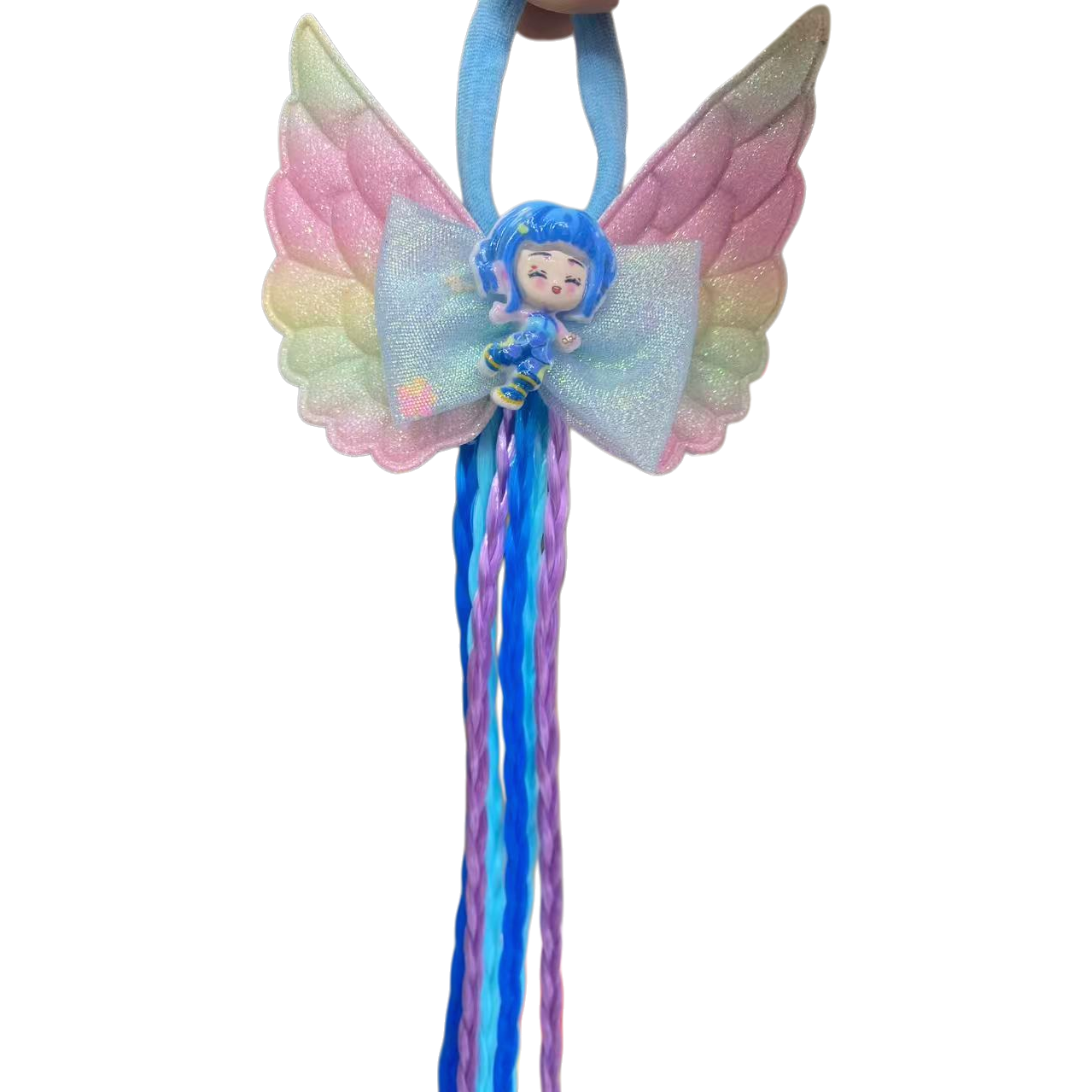 Children's hair accessories, headwear, baby hooded cartoon crown hair clips, summer breathable cotton, cute Item Picture