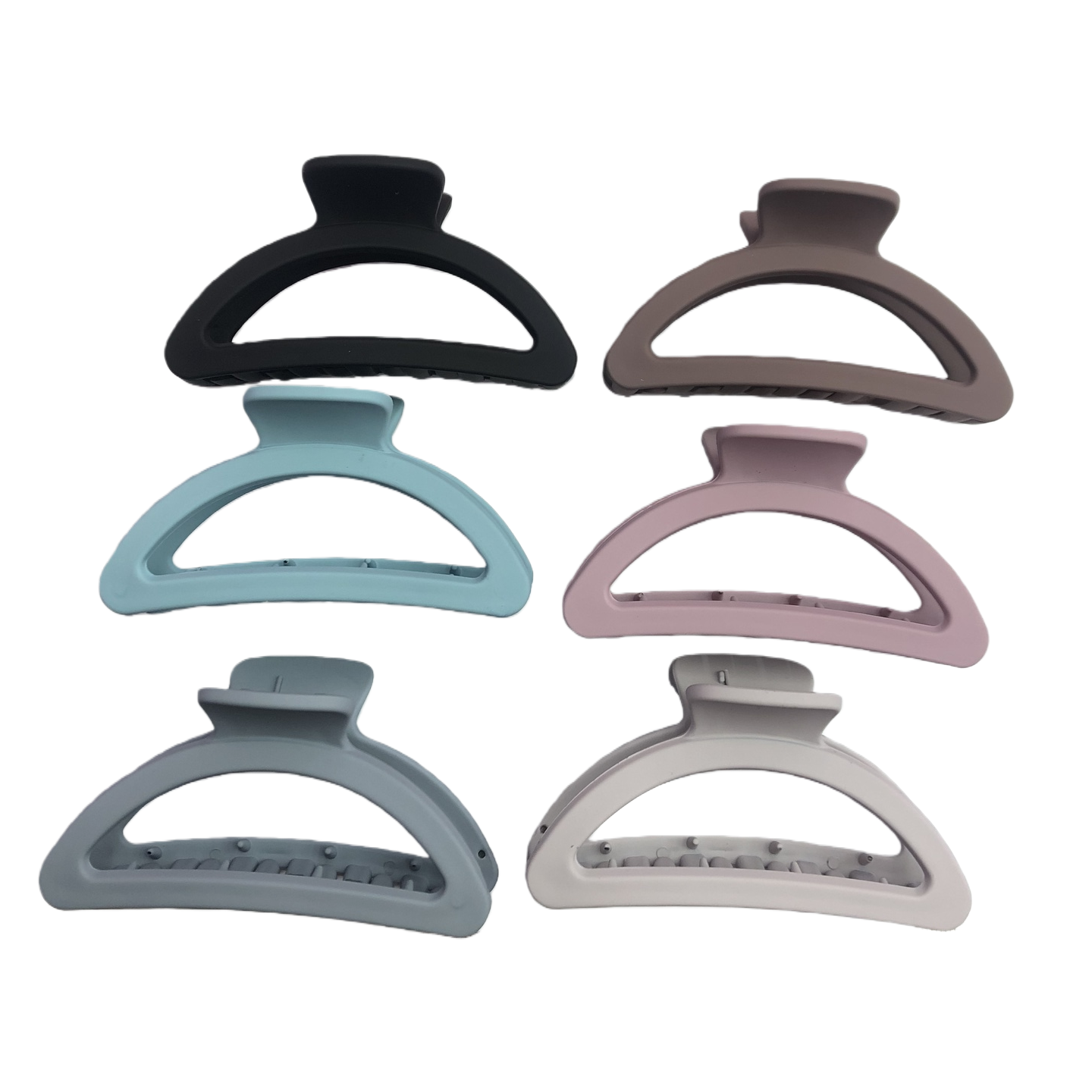 Shark clips, banana clips, grab clips, hairpins and hair clips are available in three colors. Large anti-slip hair styling wonder Item Picture