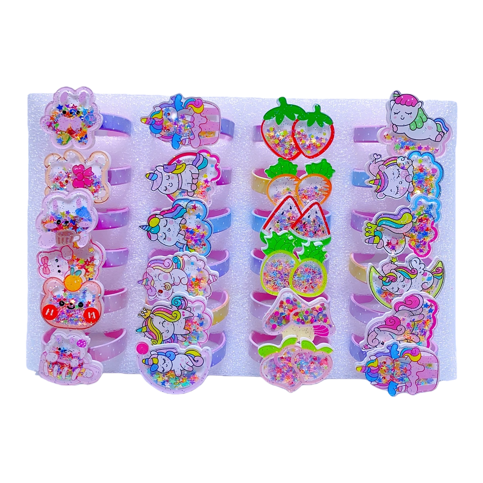 Cute cartoon shark clip, banana grab clip, hair clip and hair accessory two-in-one large hair clip Item Picture