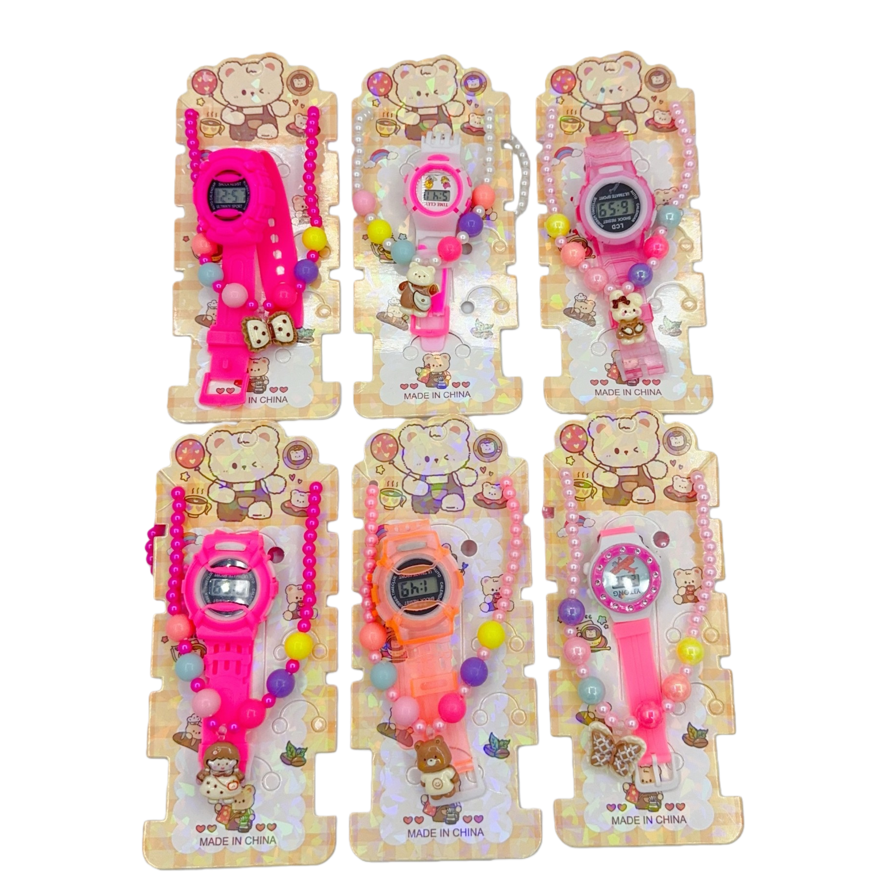 Children's hair accessories, baby summer cartoon crown hair clips, made of soft and skin-friendly cotton fabric Item Picture