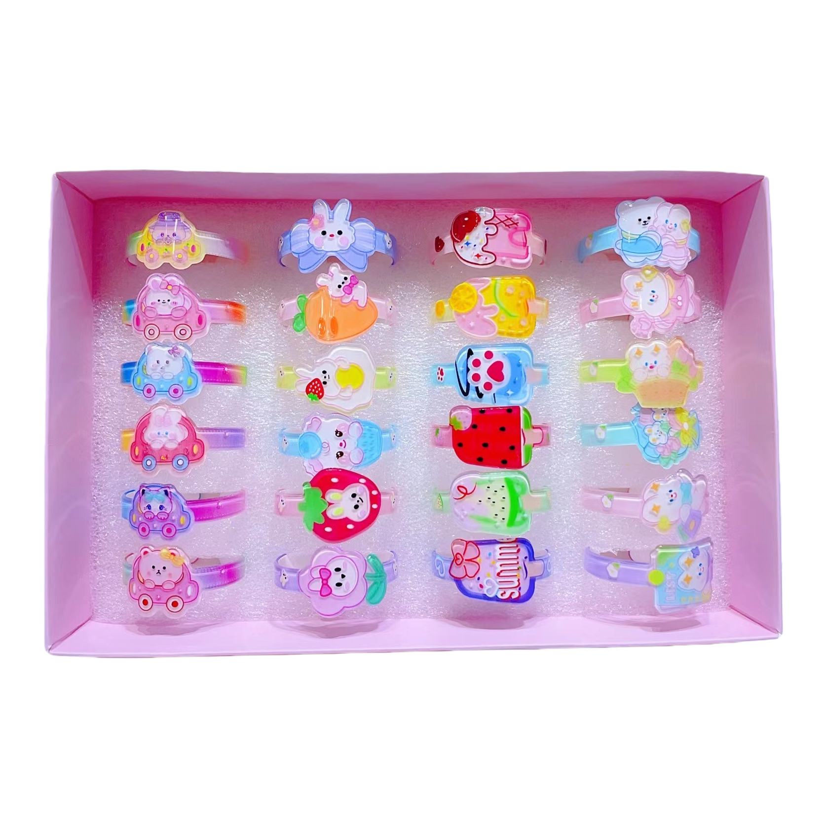 Cute cartoon hairpin set, banana clip, shark clip, grab clip, sweet and girlish style Item Picture