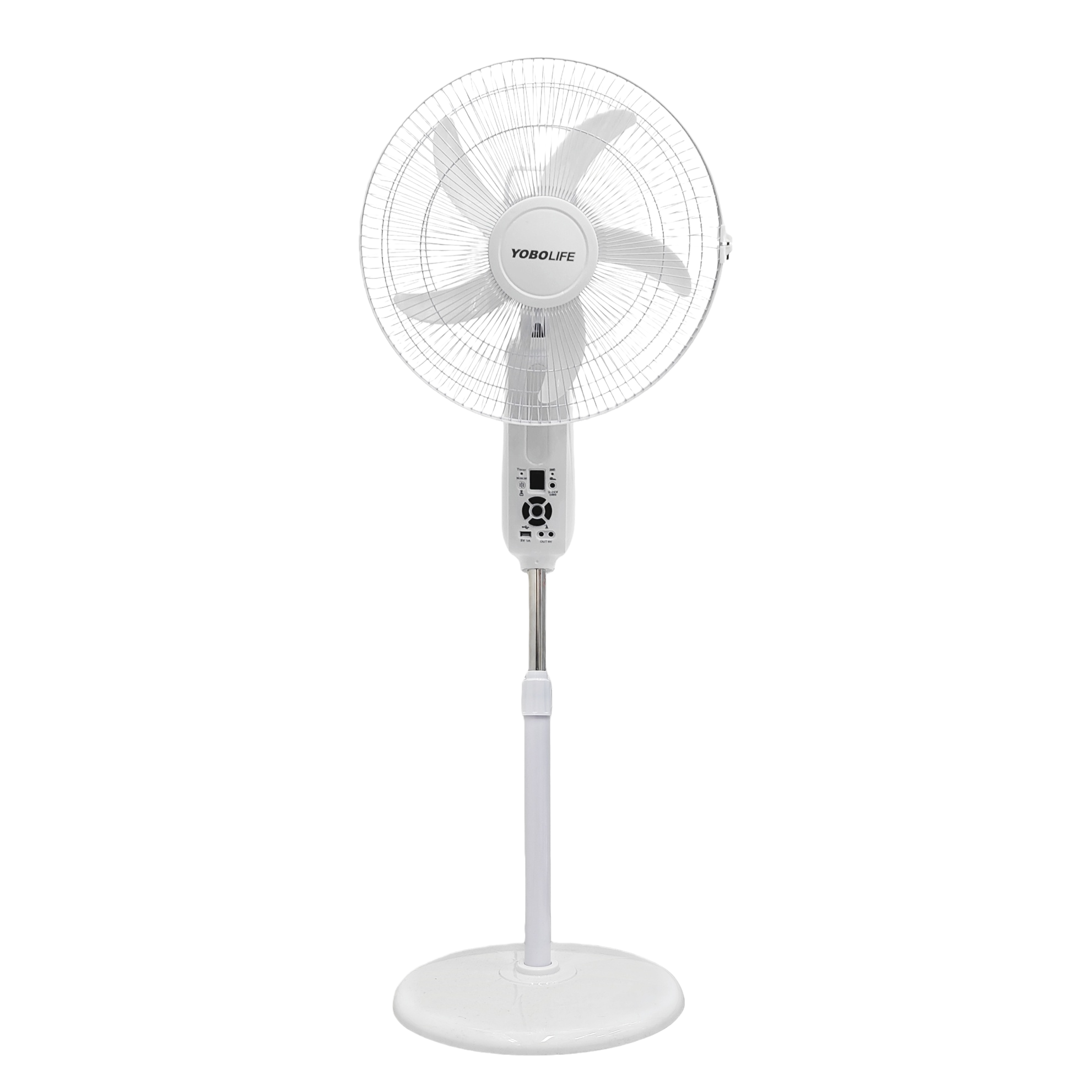 ومروحة LM-163 الجديدة من طراز LBOLIFE (LM-163)، 16 بوصة من المراوح المشحونة بالطاقة الشمسية، و 5 شاشات صغيرة تعمل بالهواء على التحكم عن بعد، ومروحة لتسويق الحرارة في أفريقيا وأمريكا الجنوبية (10) Specification image