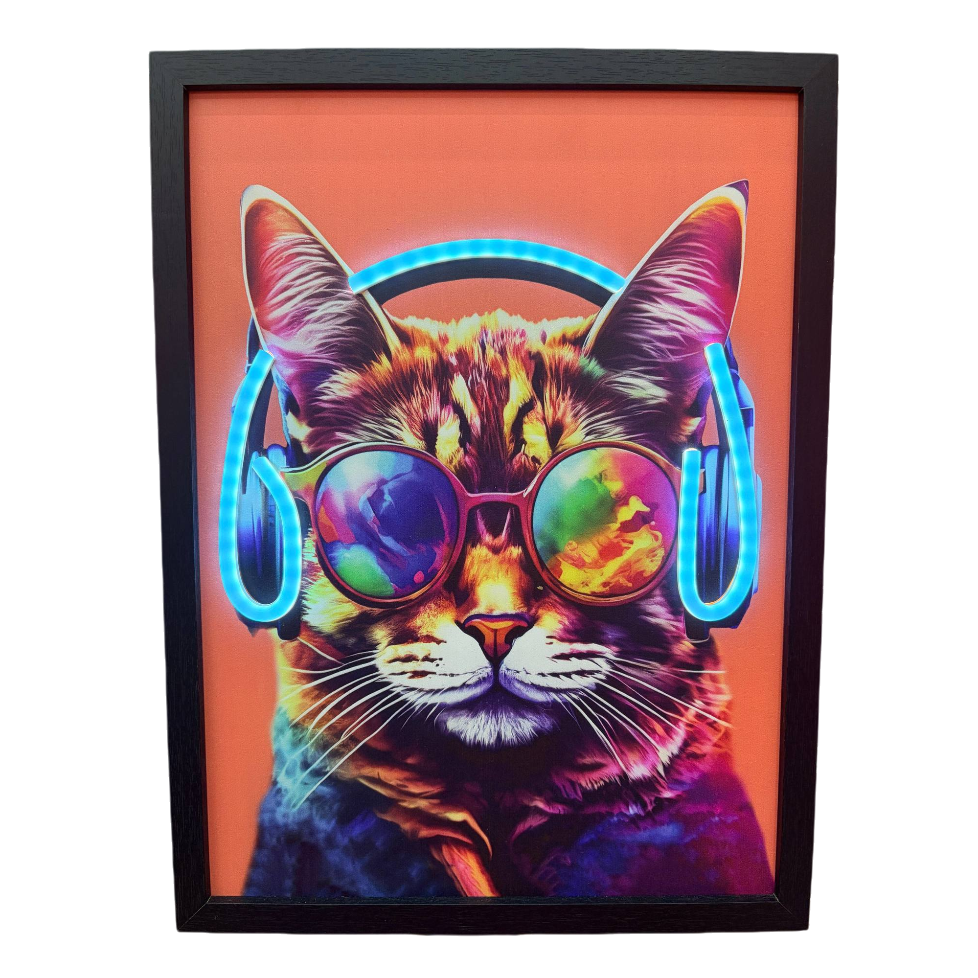 3d paintings, modern decorative paintings, 3D paintings, high-definition cat decorative paintings, living room landscapes, animal paintings, transformation paintings Item Picture