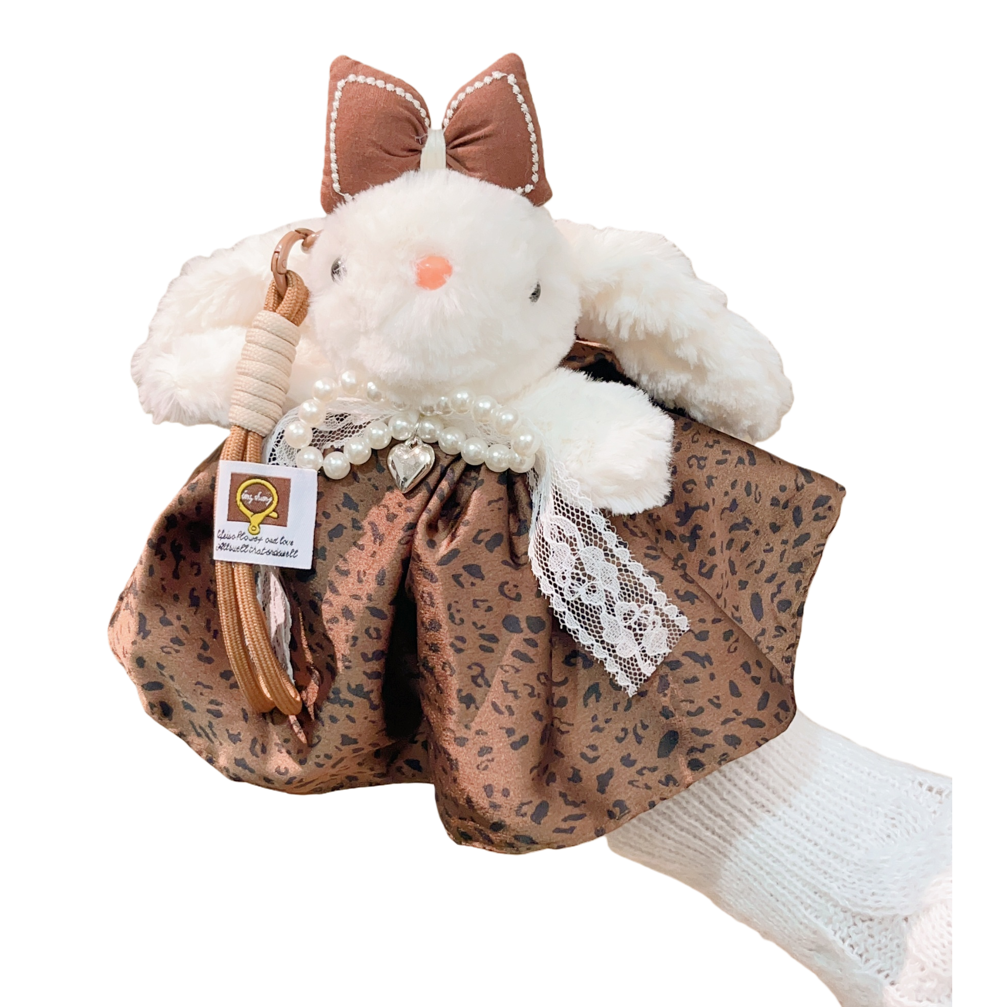 Plush toy, rabbit, cartoon doll, plush rabbit, soft and cute pillow, gift, cute fabric toy Item Picture