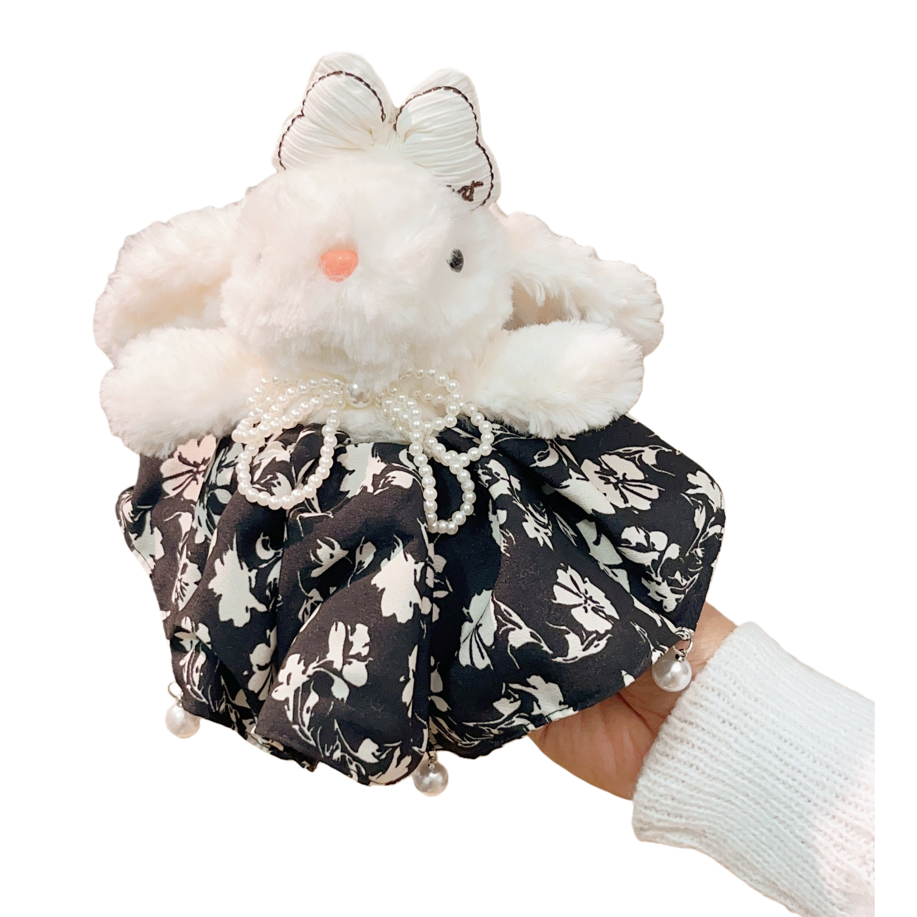 Happy little zebra simulation figurines, plush rabbits, hair bands, stuffed cats, backpacks, plush toys, simulation animals Item Picture