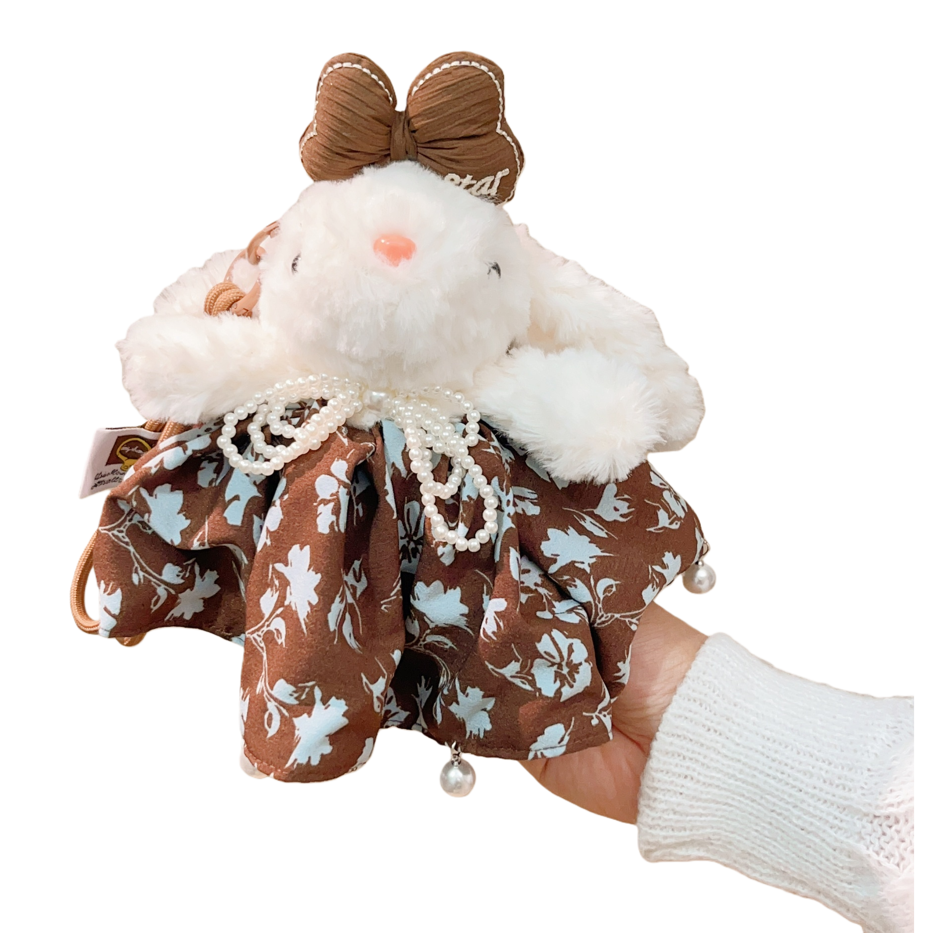 Feliz cebra simulacro bondadoso peluche conejo peluche muñeca gato mochila ropa muñeca Item Picture