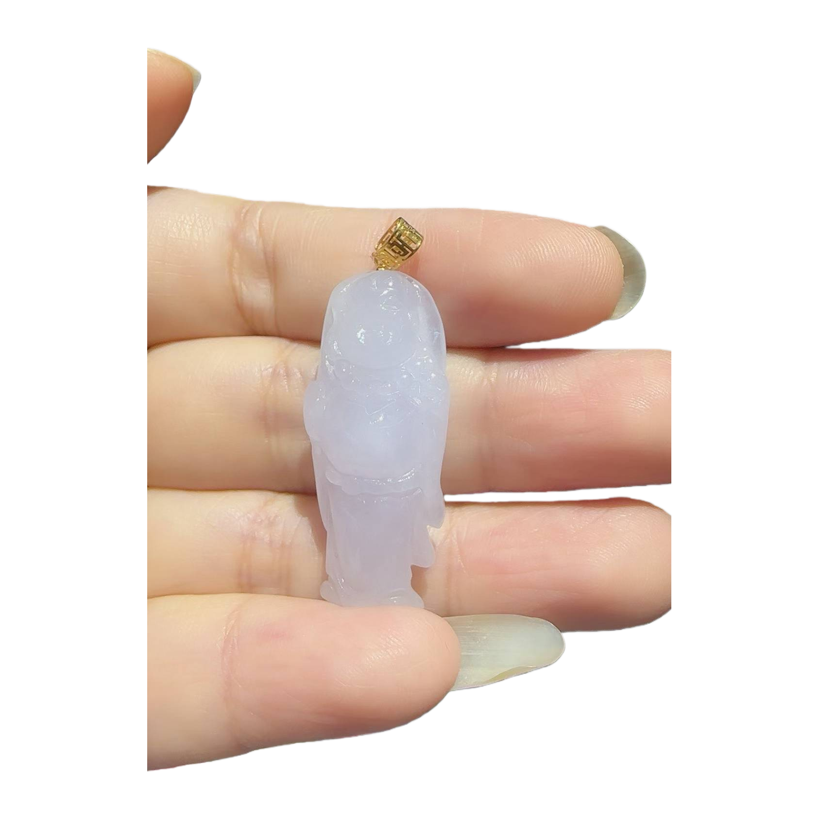 Water foam jade, chalcedony, jadeite bracelet, jade carved figure pendant, jade handicrafts, cabbage ornaments Item Picture
