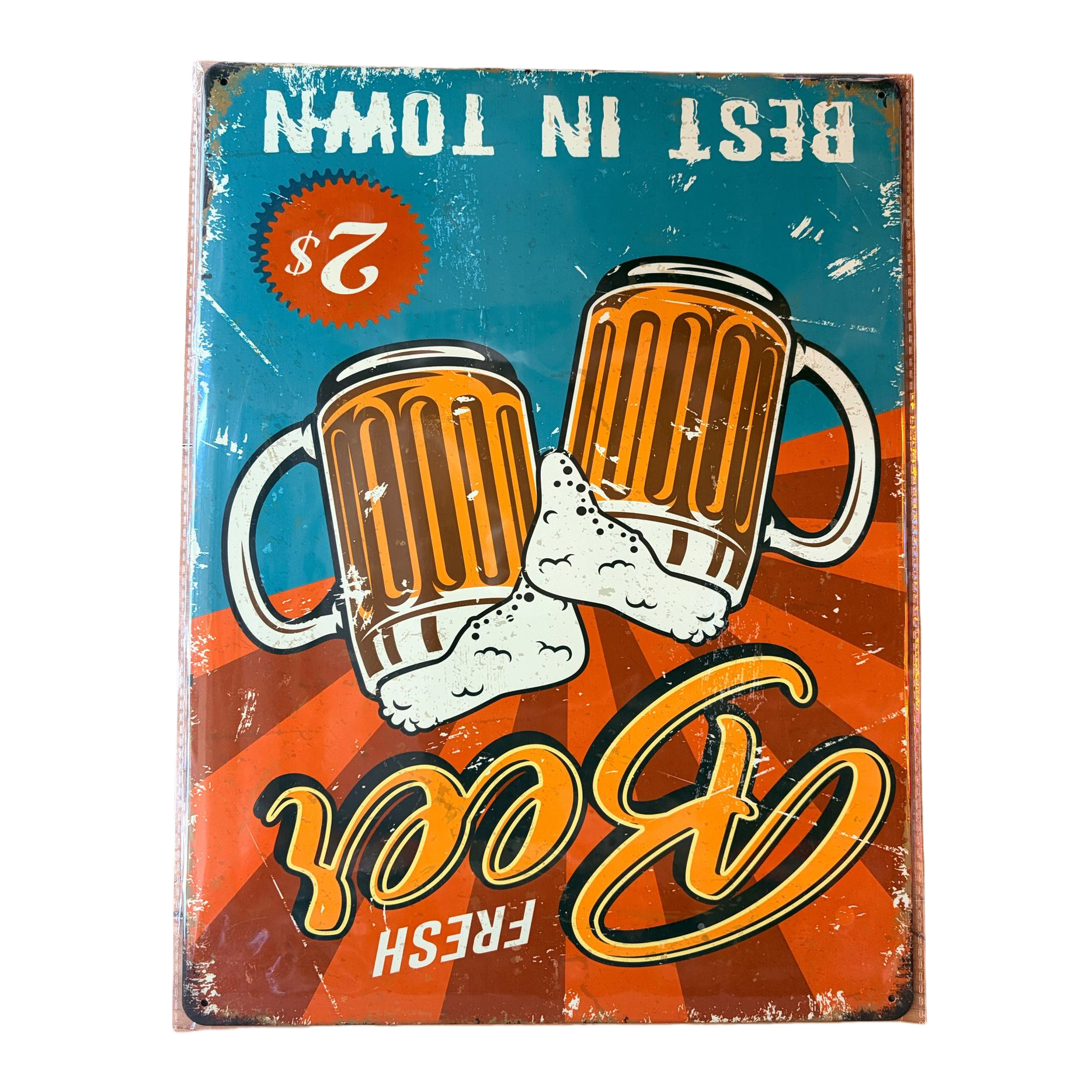 Tin Metal Decor, a cross-border specialty store for decorative tin metal paintings Item Picture