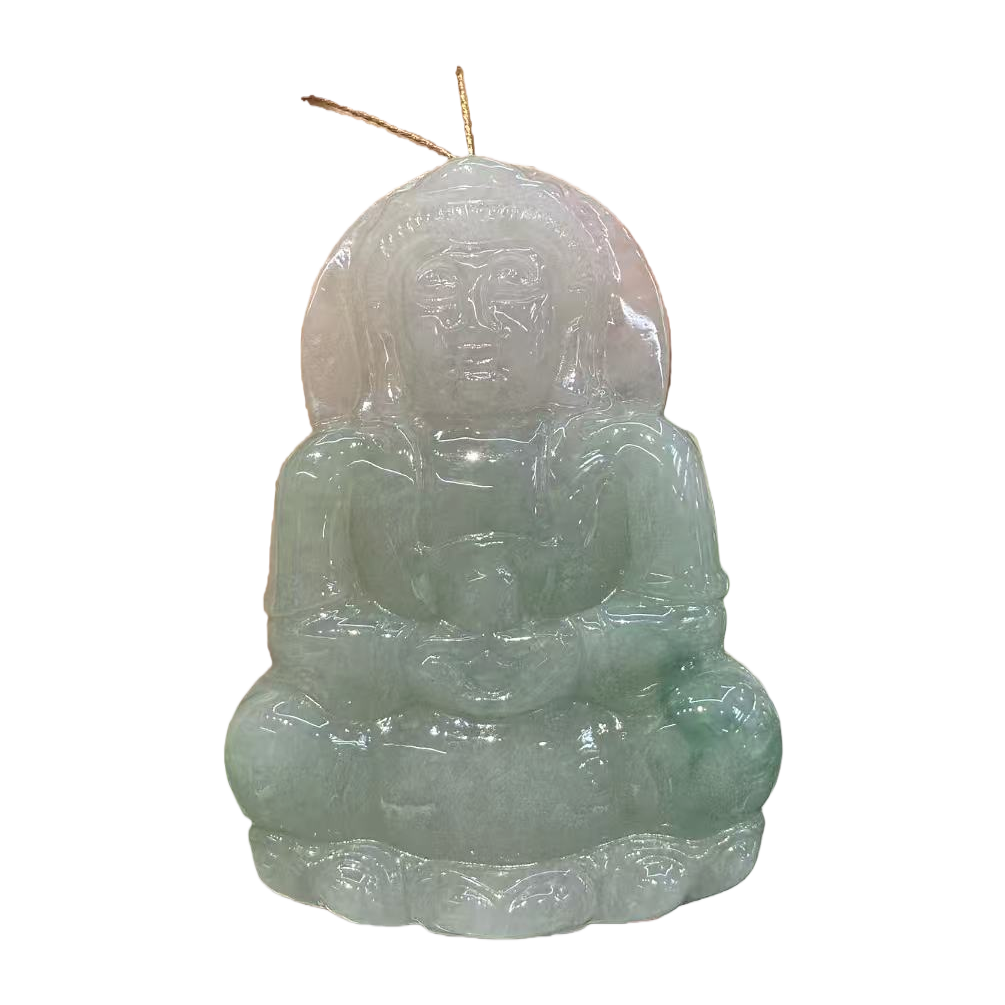 Jade Buddha pendant, jade stone, jade bracelet, crystal necklace, 8mm jade jewelry Item Picture