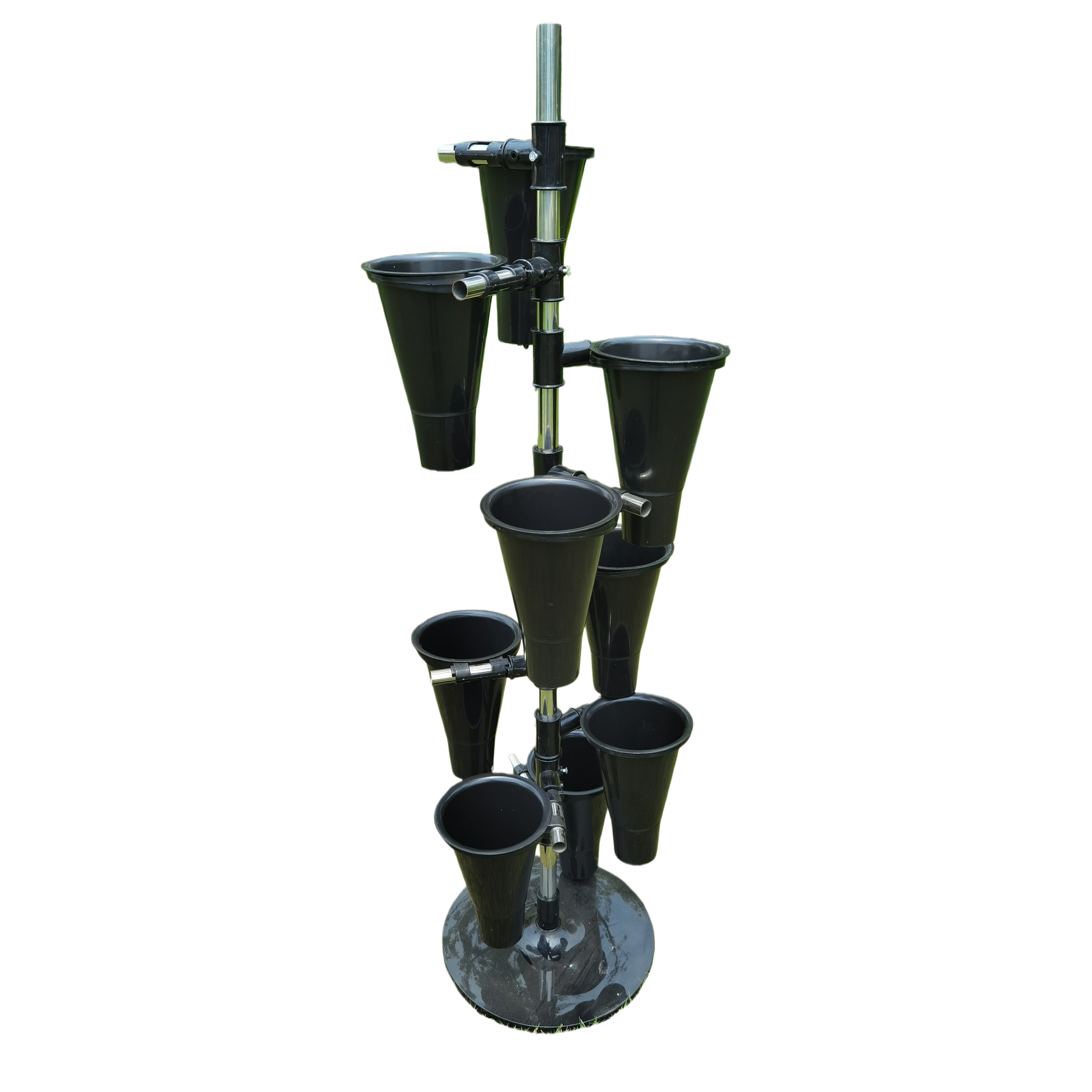 The stainless steel flower stand can be retracted and extended. The flower stand, storage rack and display rack can be customized according to the size Specification image
