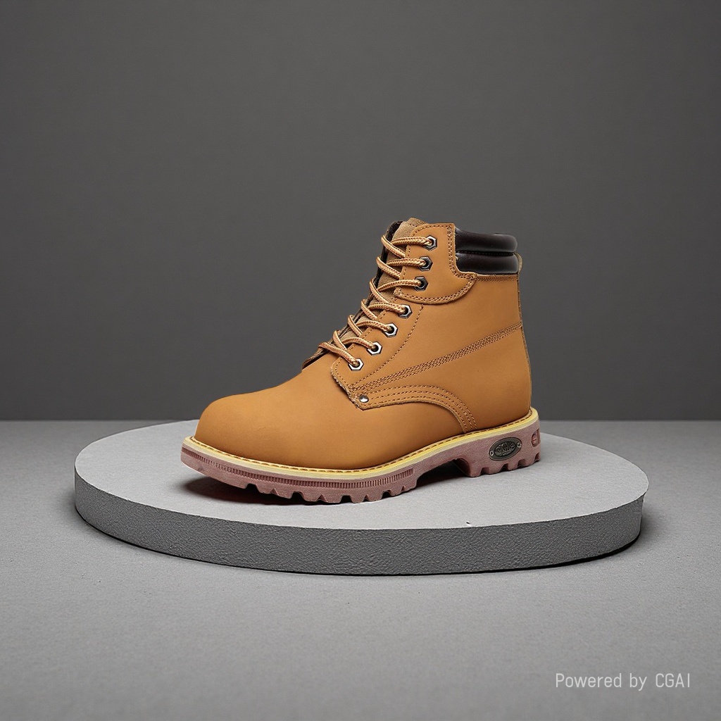 Brown tactical military boots, men's workwear liberation shoes, anti-slip and wear-resistant, for outdoor training Application Scenario