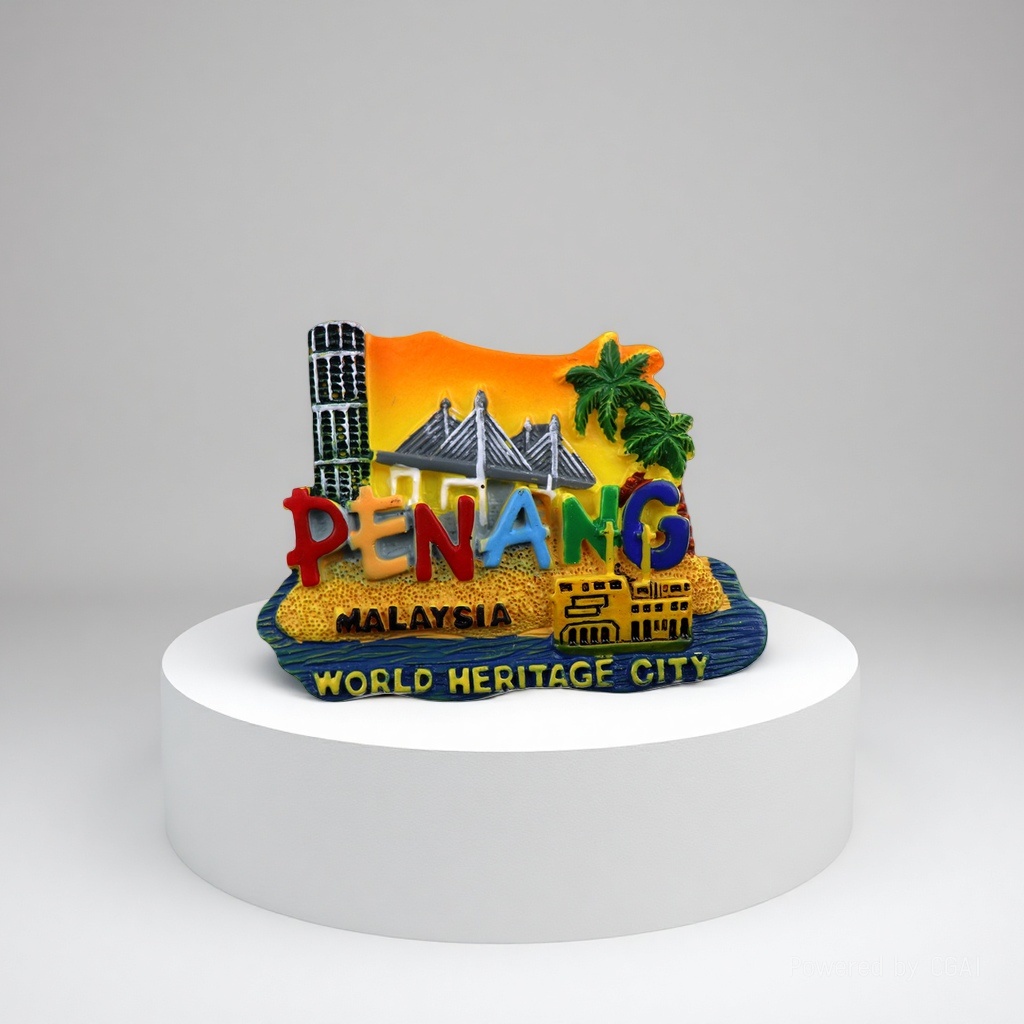 Malaysia penang Kuala Lumpur twin towers magnetic stickers city tour souvenirs resina magnetic stickers personalizados Specification image