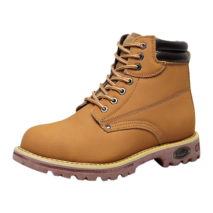 Brown tactical military boots, men's workwear liberation shoes, anti-slip and wear-resistant, for outdoor training
