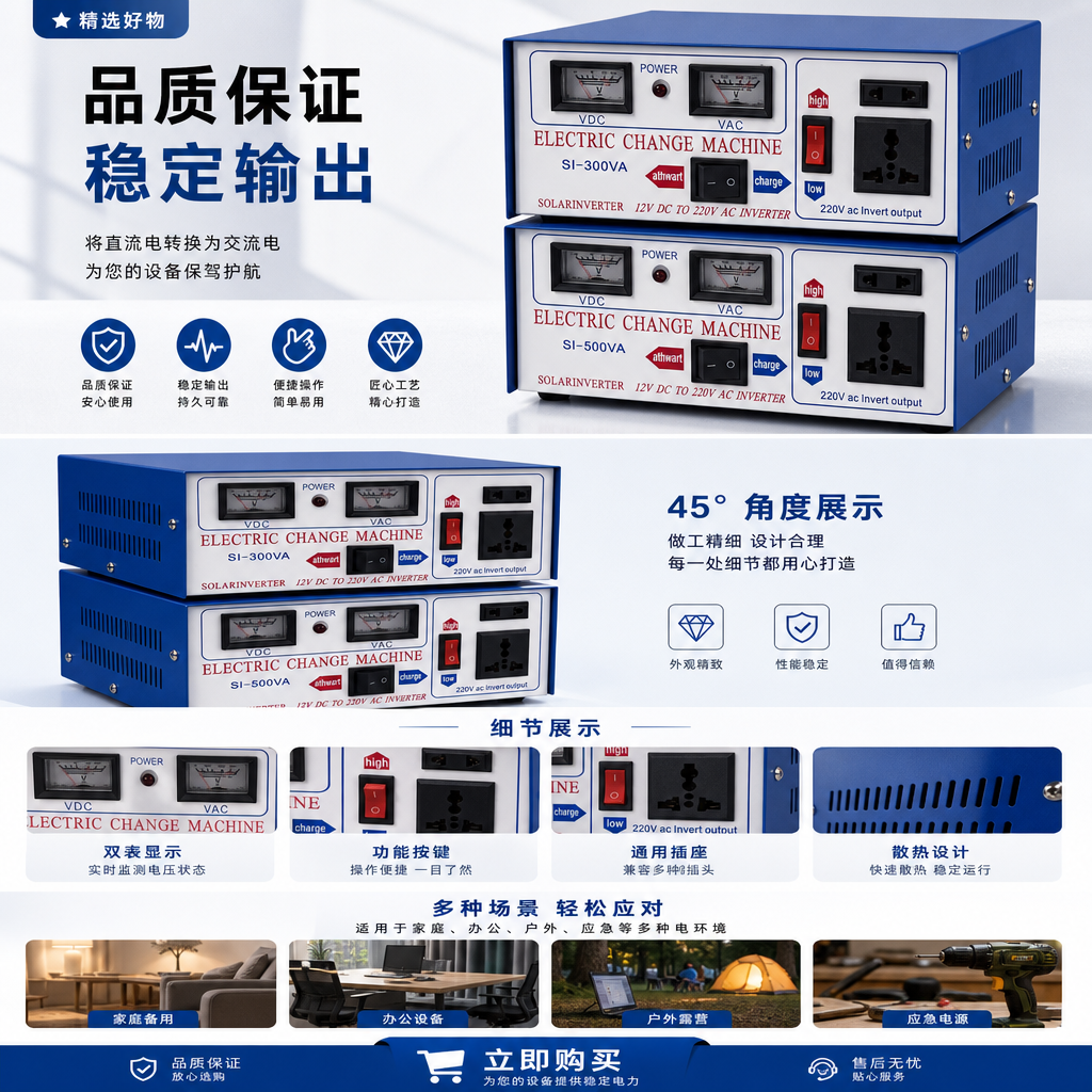 逆变器电动转换机详情1