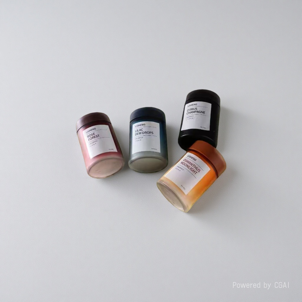 Car perfume and fragrance products, car aroma diffusers, scented tablets, car accessories, four colors of scents details Picture