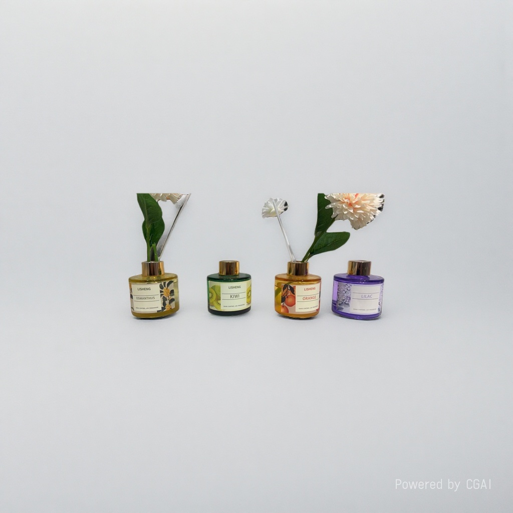 Duoduo Yu Cultural and Creative Solid Incense Beads, Air Freshening and Purifying Agent, Long-lasting Flower Fragrance Diffuser, Timed Spray Bottle details Picture
