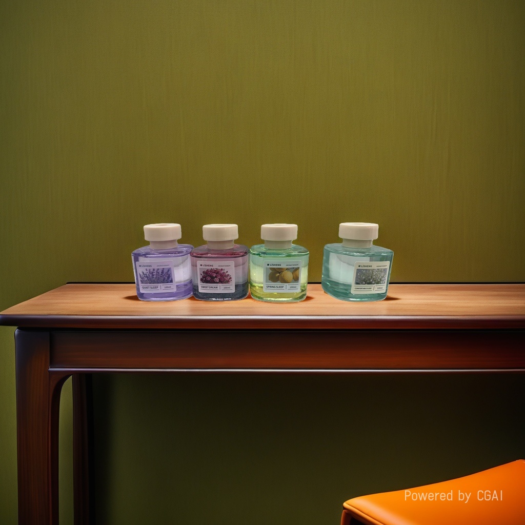 Flower water pure essence aromatherapy bottle, aromatherapy for home and office use, soothing and refreshing, natural plants Application Scenario