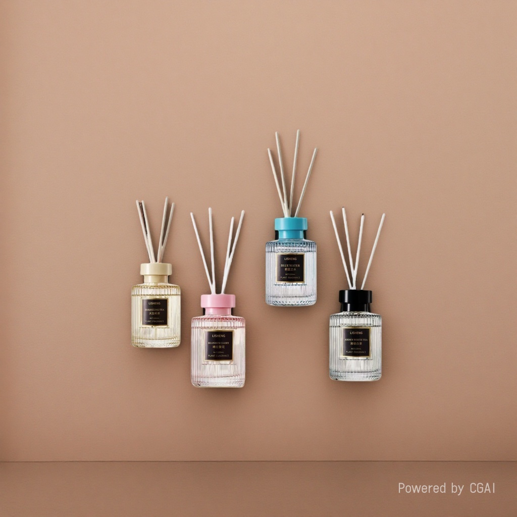 Daily chemical packaging, aromatherapy bottles, shampoo empty bottles, custom spray bottles, perfume caps, press-type empty bottles Application Scenario