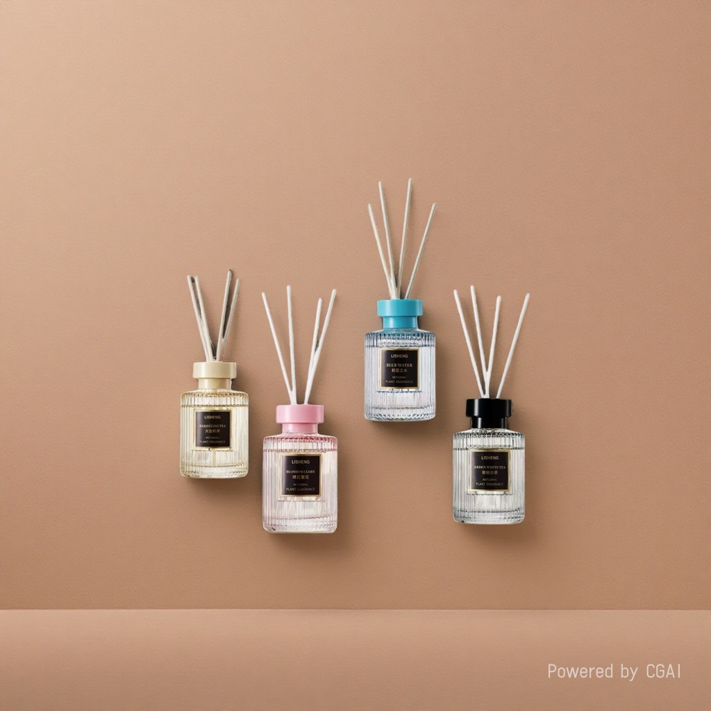 Daily chemical packaging, aromatherapy bottles, shampoo empty bottles, custom spray bottles, perfume caps, press-type empty bottles Specification image
