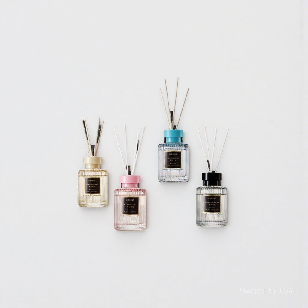 Daily chemical packaging, aromatherapy bottles, shampoo empty bottles, custom spray bottles, perfume caps, press-type empty bottles details Picture