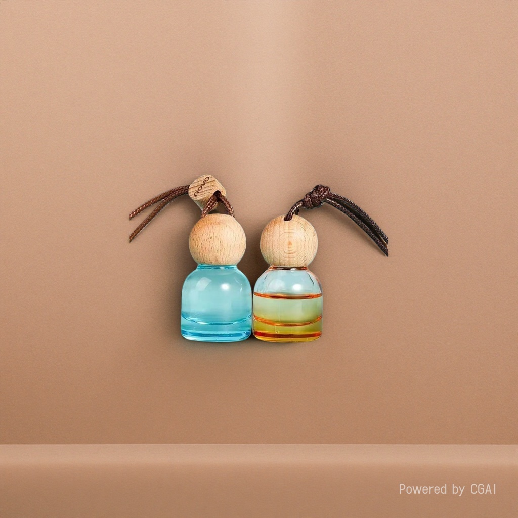 Custom-made press-type glass aroma diffuser bottle, empty shampoo bottle, perfume spray cap, daily chemical packaging Specification image