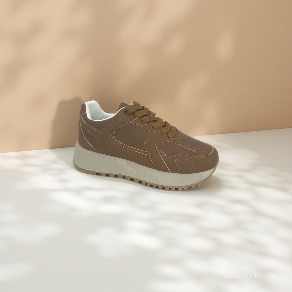 New Balance棕色夏季网格跑步鞋 运动鞋女图