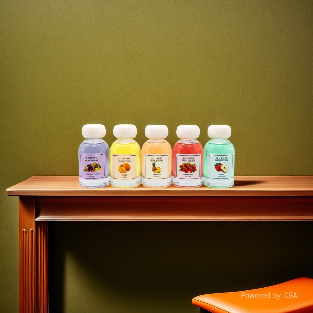 Raisin-scented aroma diffuser liquid five-bottle fruit essential oil soap Application Scenario
