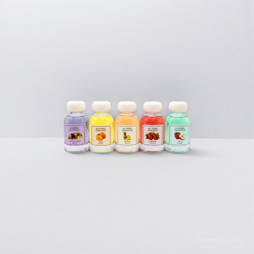 Raisin-scented aroma diffuser liquid five-bottle fruit essential oil soap Item Picture