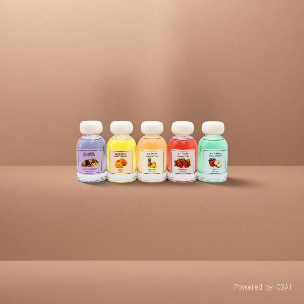 Raisin-scented aroma diffuser liquid five-bottle fruit essential oil soap Specification image