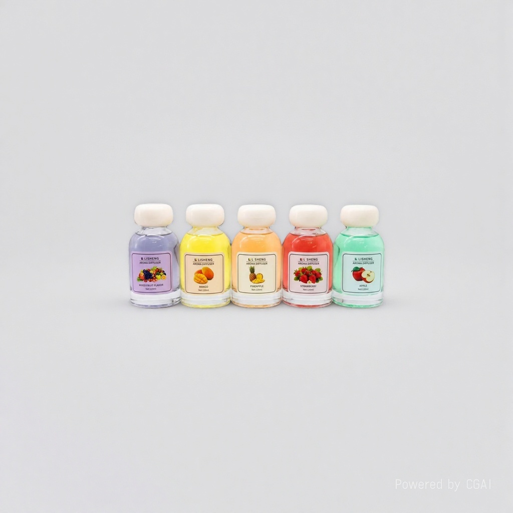 Raisin-scented aroma diffuser liquid five-bottle fruit essential oil soap details Picture