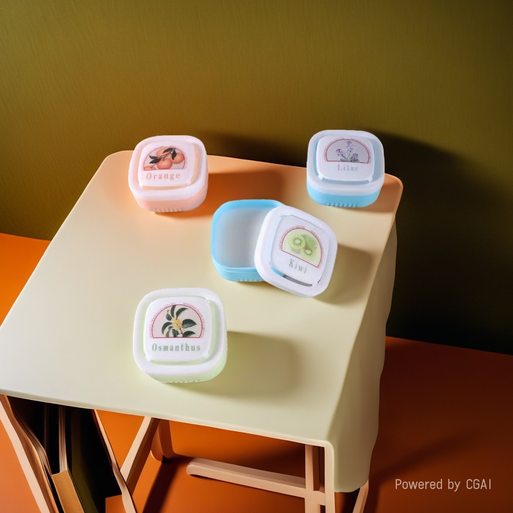 Fruit-scented edible essence aromatherapy box home fragrance, long-lasting fragrance, refreshing air Application Scenario