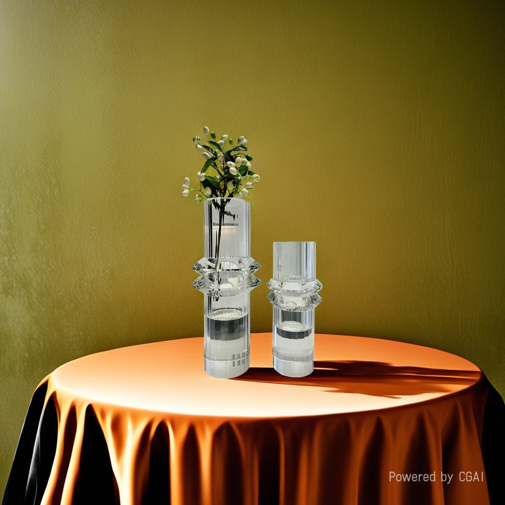 High-transparency glass bottles are often used in vases, perfume bottles, essential oil bottles, and wine bottles. They are small and transparent for storage Application Scenario