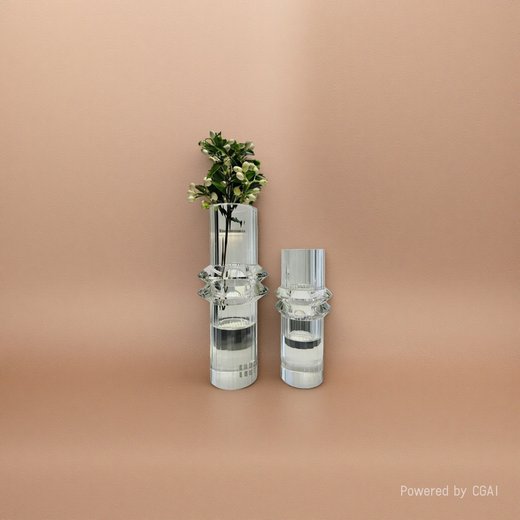 High-transparency glass bottles are often used in vases, perfume bottles, essential oil bottles, and wine bottles. They are small and transparent for storage Specification image