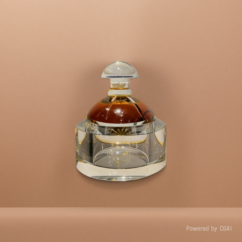 Top and bottom lid center circle perfume packaging box, 50g cream press-type empty bottle shampoo and body wash cosmetic packaging Specification image