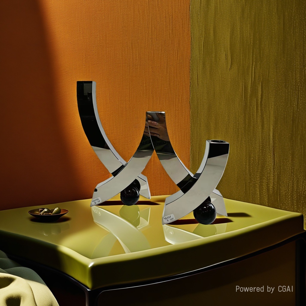 Yunshuo Handicrafts, metal modern art decorative items, mirror trays, incense burners, aroma diffusers, refrigerators, tiled iron towers, sculptures and ornaments Application Scenario