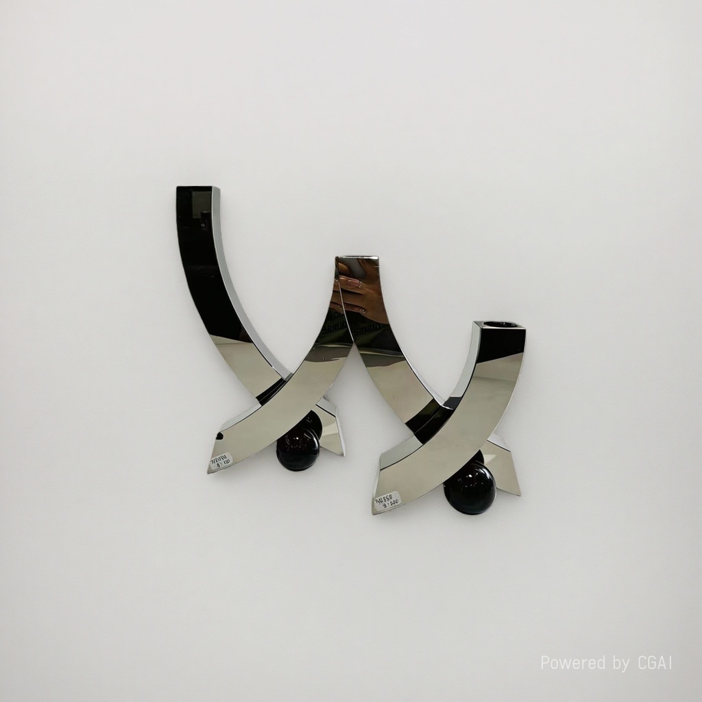 Yunshuo Handicrafts, metal modern art decorative items, mirror trays, incense burners, aroma diffusers, refrigerators, tiled iron towers, sculptures and ornaments details Picture