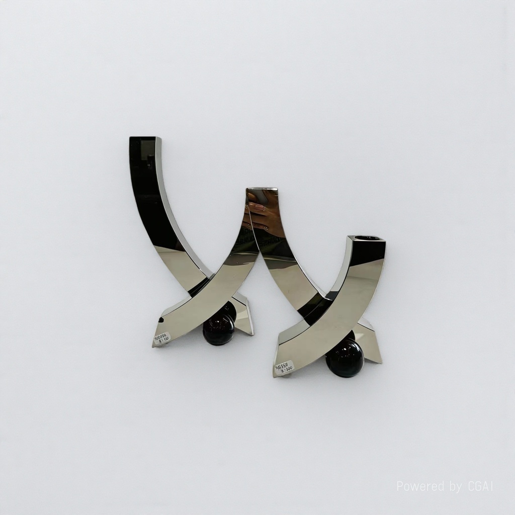 Yunshuo Handicrafts, metal modern art decorative items, mirror trays, incense burners, aroma diffusers, refrigerators, tiled iron towers, sculptures and ornaments Item Picture