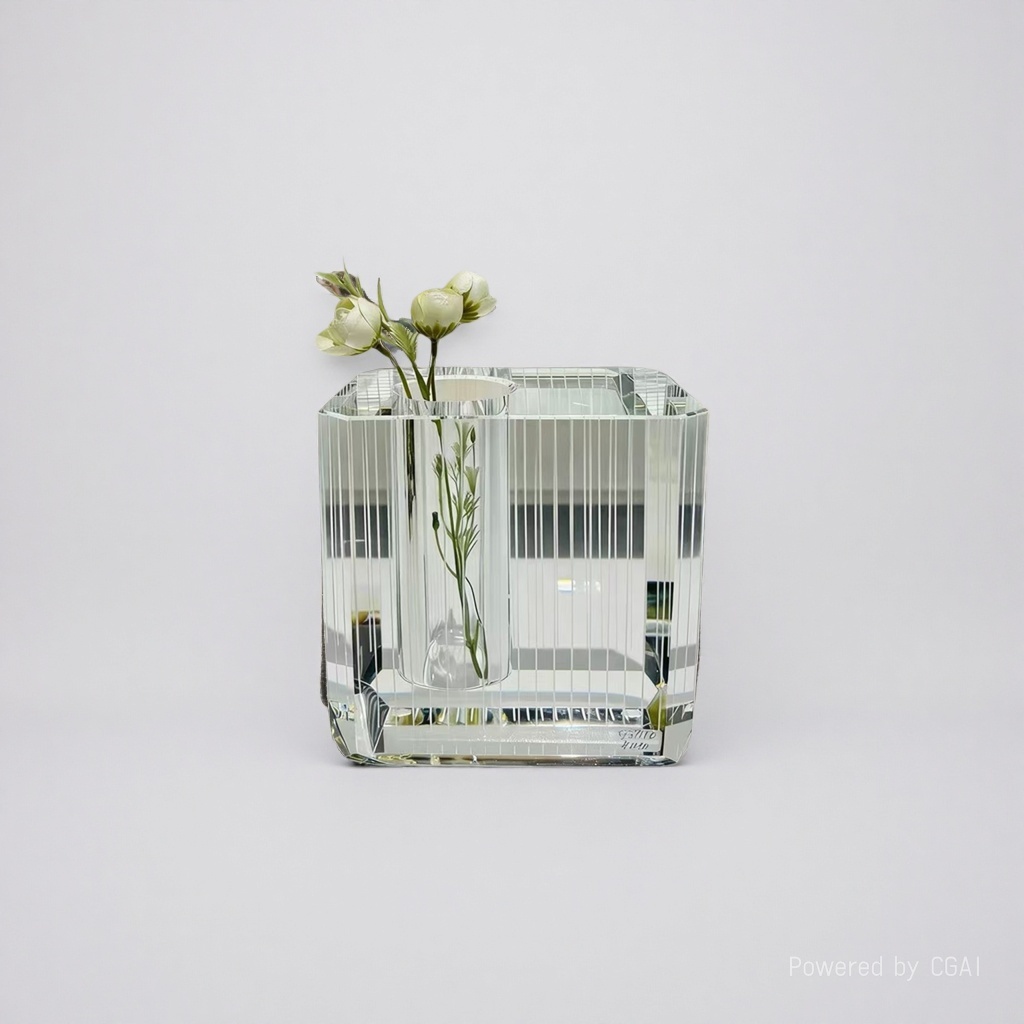 Transparent glass perfume bottle, essential oil bottle, sparkling wine bottle, small glass vase 180ml details Picture
