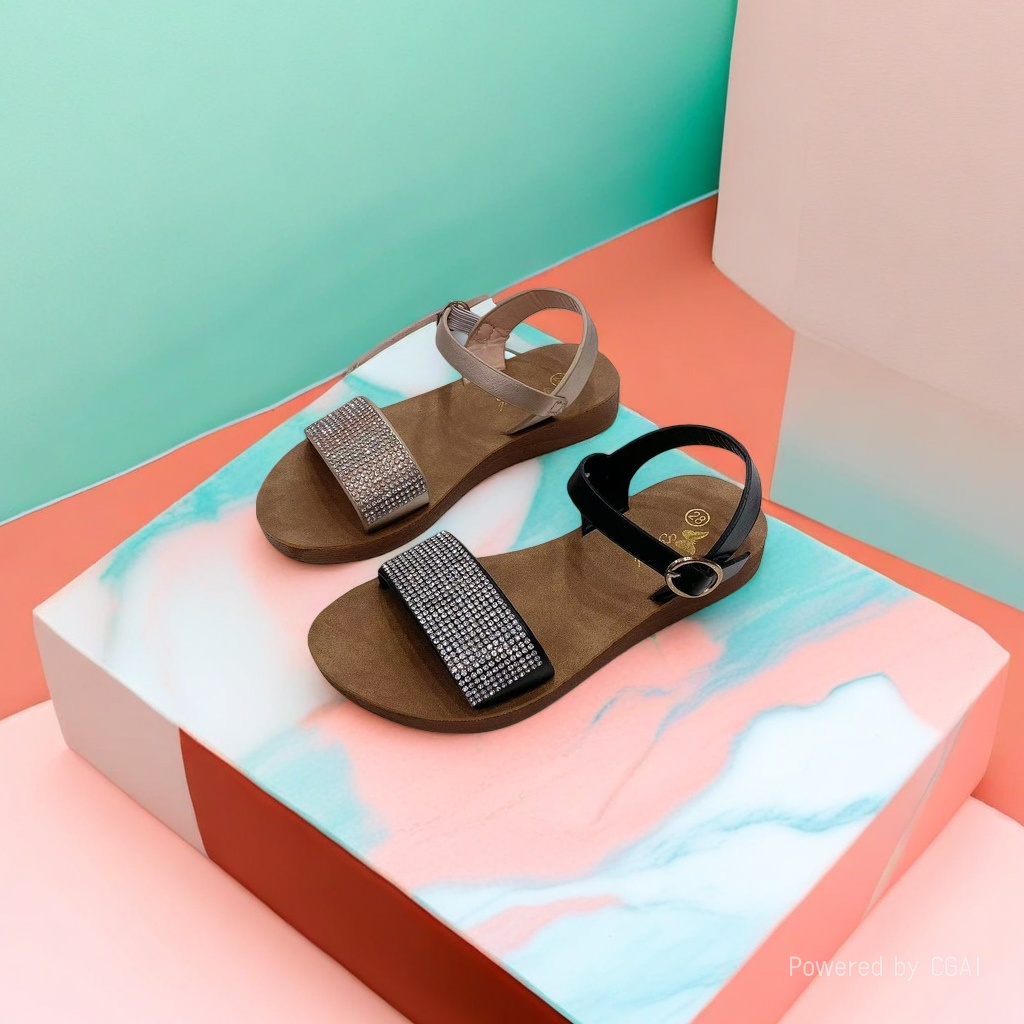 children sandals: Fashionable and versatile children's shoes for girls aged 10 in summer details Picture