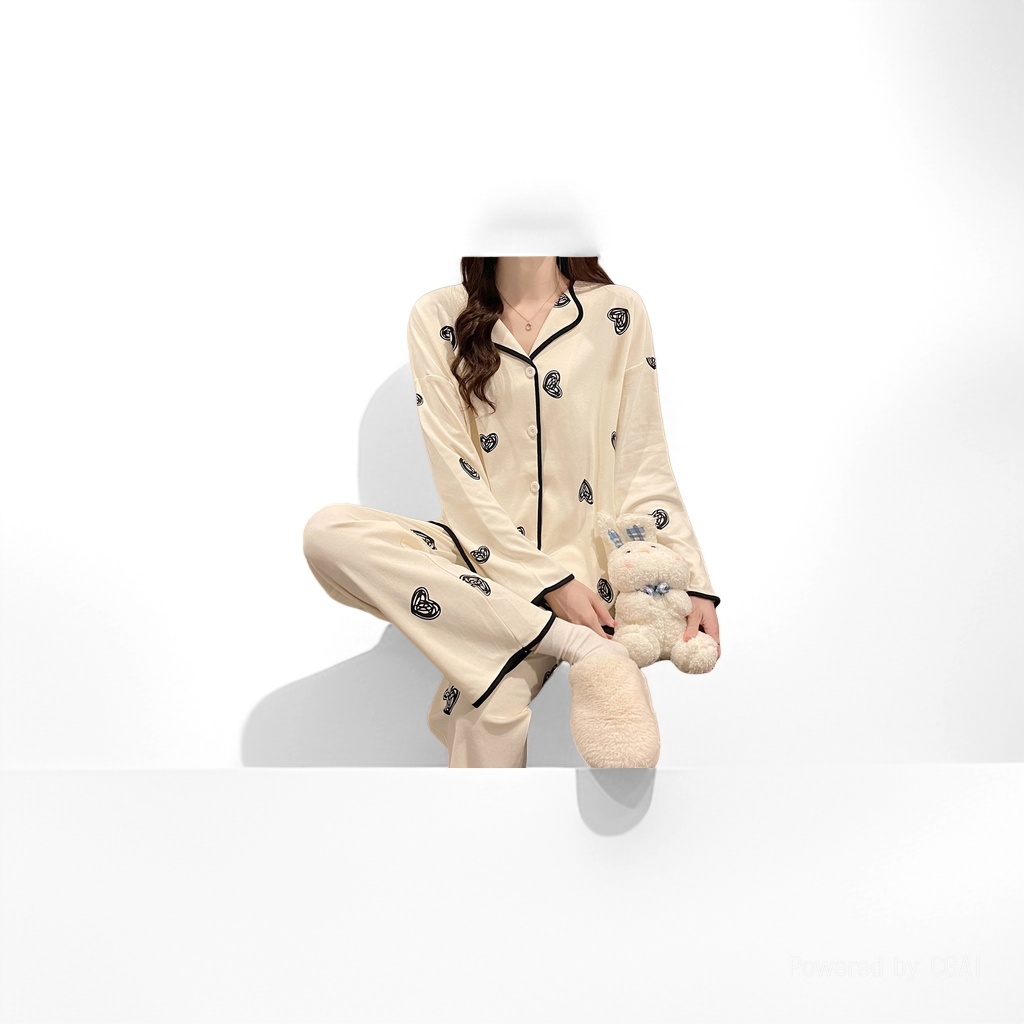 睡衣/老年睡衣开扣/睡衣女夏/睡衣女夏天冰丝/家居服细节图