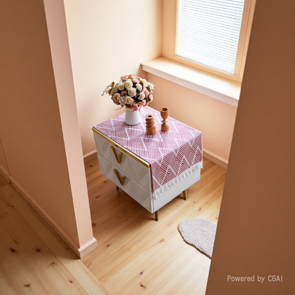 مناديل صغيرة ذات حجم مربع دائري Specification image