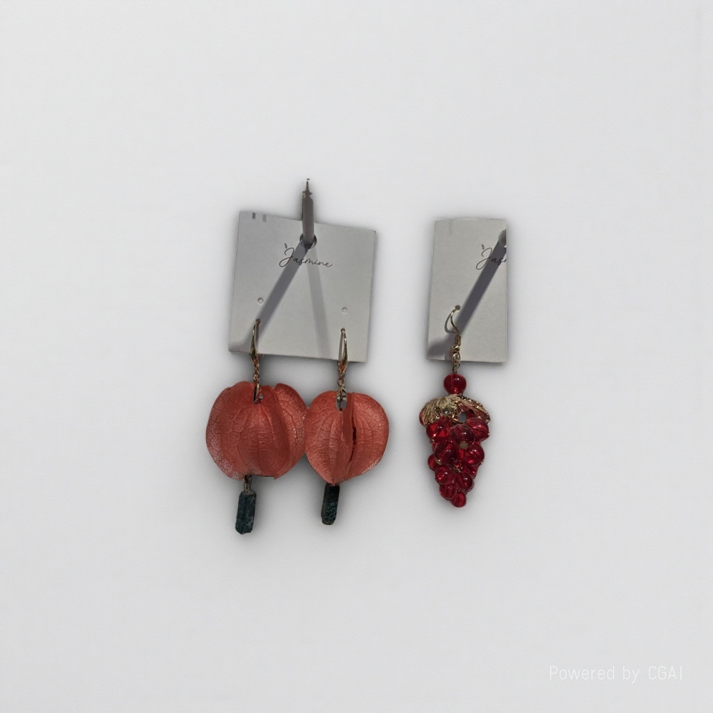 French S925 silver ear ring earrings, simple design and exquisite earrings Item Picture
