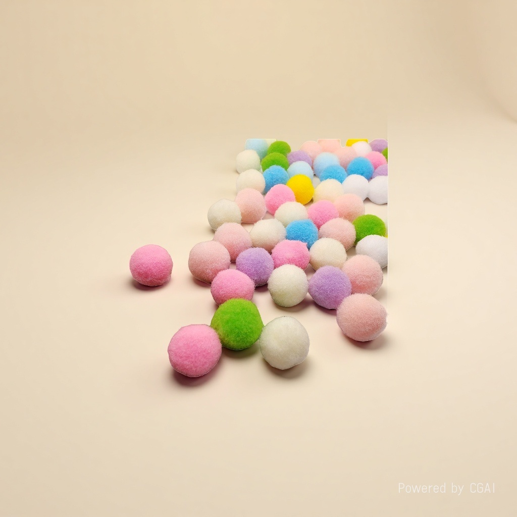 毛球/潮流玩具/装饰气眼/毛球毛绒球/毛线小沙包细节图