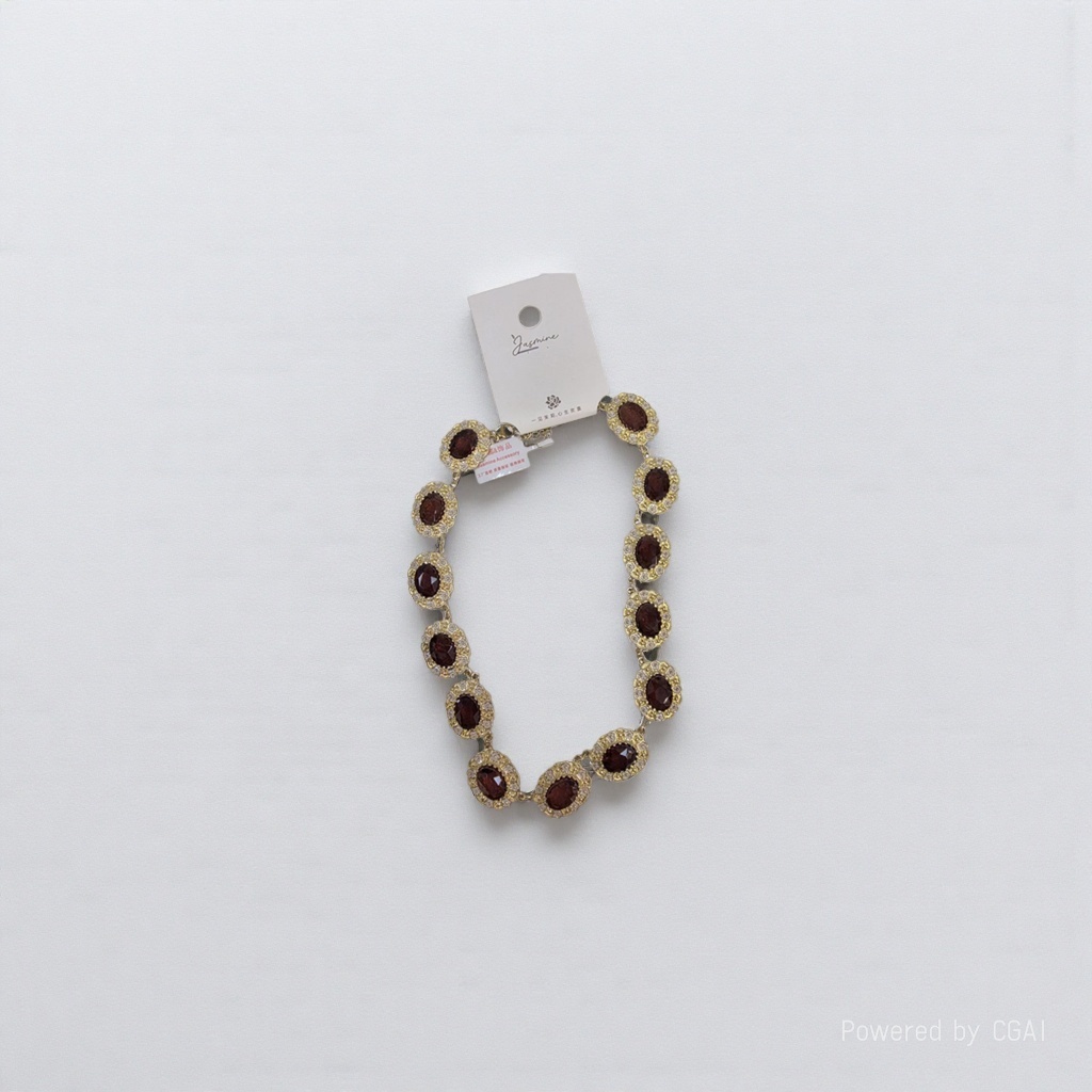 Chow Tai Fook 925 Silver Jewelry DIY Handmade Acrylic Necklace for women, long style, simple and versatile Item Picture